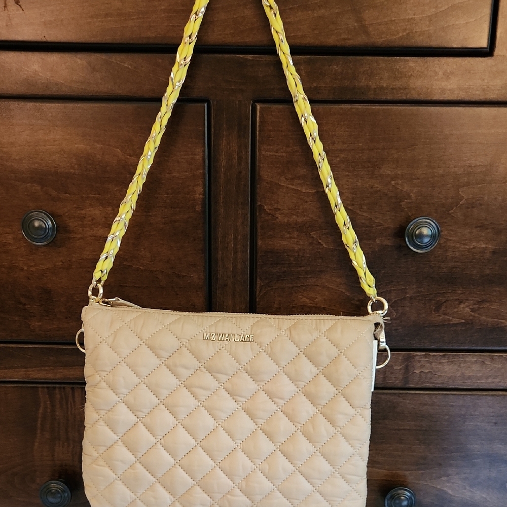 MZ Wallace Quilted Crosby PIPPA Crosbody Like New Euc